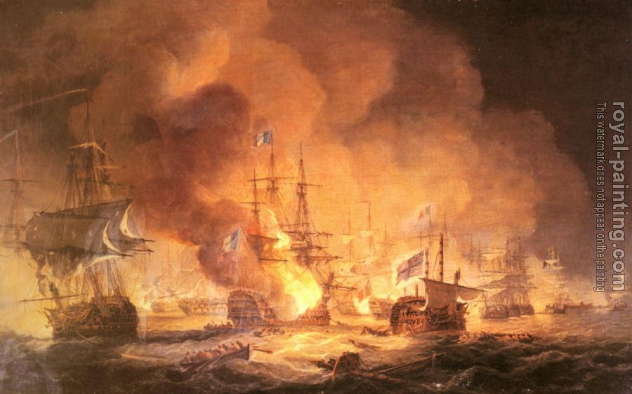 Thomas Luny : Battle of the Nile, August 1st 1798